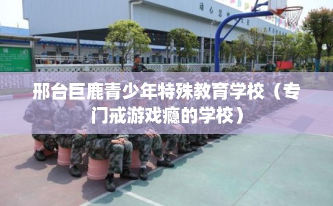 邢台巨鹿青少年特殊教育学校（专门戒游戏瘾的学校）