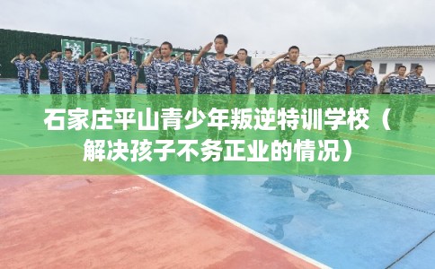 石家庄平山青少年叛逆特训学校（解决孩子不务正业的情况）