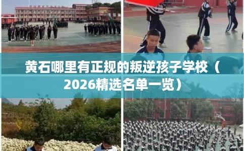 黄石哪里有正规的叛逆孩子学校（2026精选名单一览）