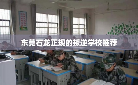东莞石龙正规的叛逆学校推荐