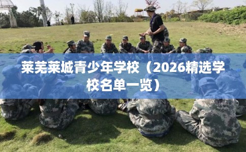 莱芜莱城青少年学校(2026精选学校名单一览) 莱芜莱城青少年学校(2026精选学校名单一览)