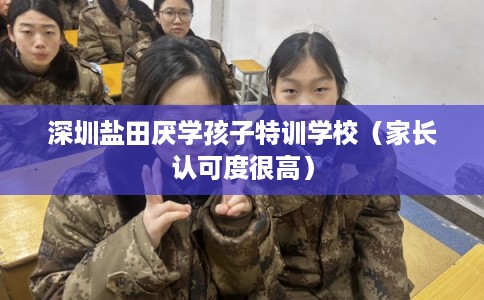 深圳盐田厌学孩子特训学校（家长认可度很高）