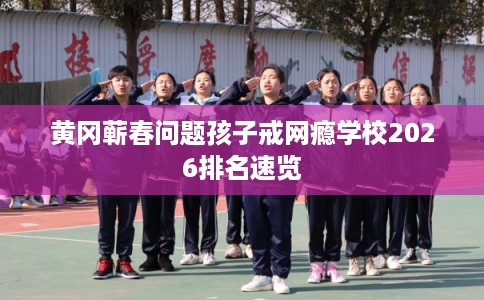 黄冈蕲春问题孩子戒网瘾学校2026排名速览