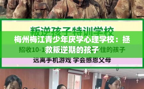梅州梅江青少年厌学心理学校：拯救叛逆期的孩子