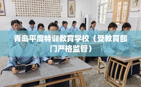 青岛平度特训教育学校（受教育部门严格监管）