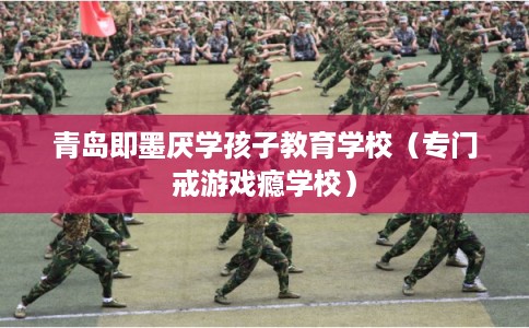 青岛即墨厌学孩子教育学校(专门戒游戏瘾学校) 青岛即墨厌学孩子教育学校(专门戒游戏瘾学校)