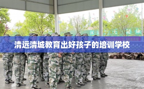 清远清城教育出好孩子的培训学校