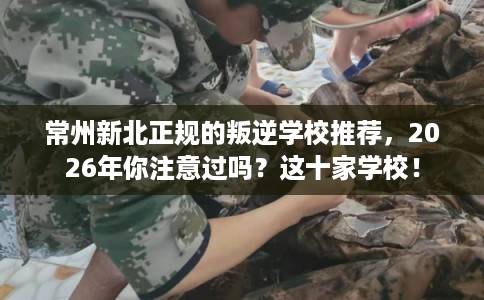 常州新北正规的叛逆学校推荐,2026年你注意过吗?这十家学校! 常州新北正规的叛逆学校推荐,2026年你注意过吗?这十家学校!