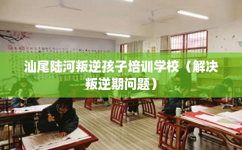 汕尾陆河叛逆孩子培训学校（解决叛逆期问题）