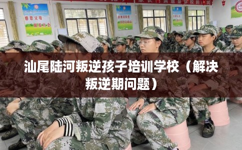 汕尾陆河叛逆孩子培训学校（解决叛逆期问题）