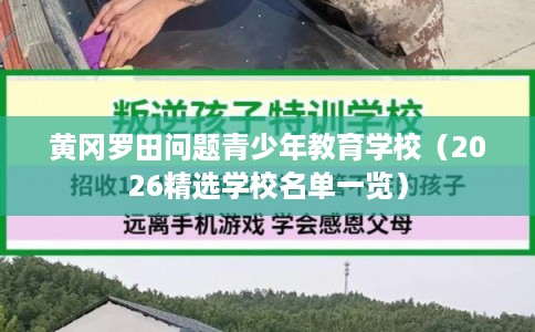 黄冈罗田问题青少年教育学校（2026精选学校名单一览）