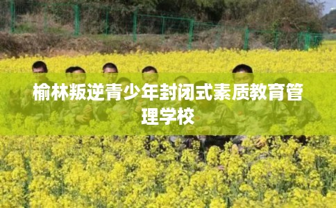 榆林叛逆青少年封闭式素质教育管理学校