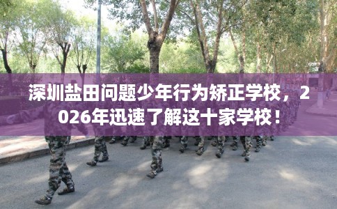 深圳盐田问题少年行为矫正学校,2026年迅速了解这十家学校! 深圳盐田问题少年行为矫正学校,2026年迅速了解这十家学校!