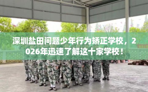 深圳盐田问题少年行为矫正学校,2026年迅速了解这十家学校! 深圳盐田问题少年行为矫正学校,2026年迅速了解这十家学校!
