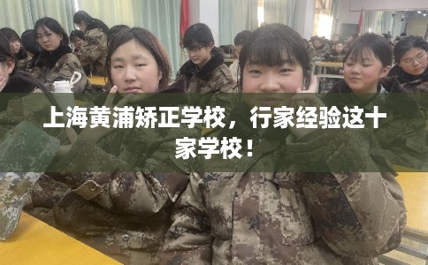 上海黄浦矫正学校，行家经验这十家学校！