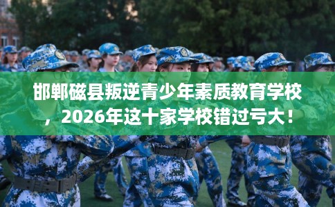 邯郸磁县叛逆青少年素质教育学校，2026年这十家学校错过亏大！
