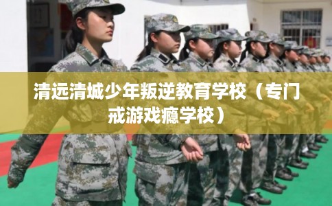 清远清城少年叛逆教育学校（专门戒游戏瘾学校）