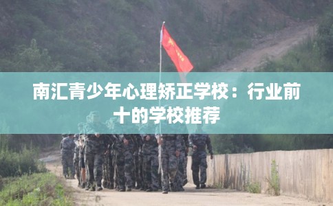 南汇青少年心理矫正学校：行业前十的学校推荐