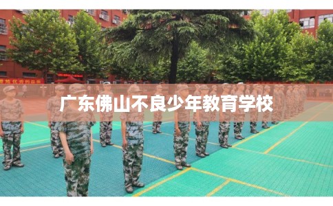 广东佛山不良少年教育学校