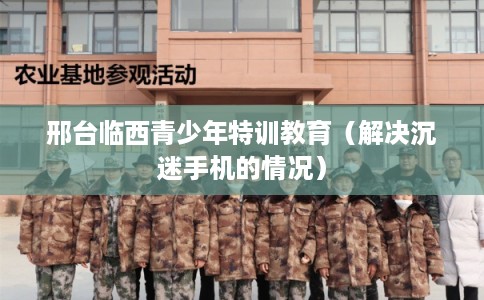 邢台临西青少年特训教育（解决沉迷手机的情况）