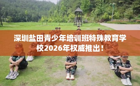 深圳盐田青少年培训班特殊教育学校2026年权威推出！