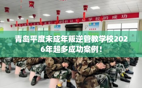 青岛平度未成年叛逆管教学校2026年超多成功案例！