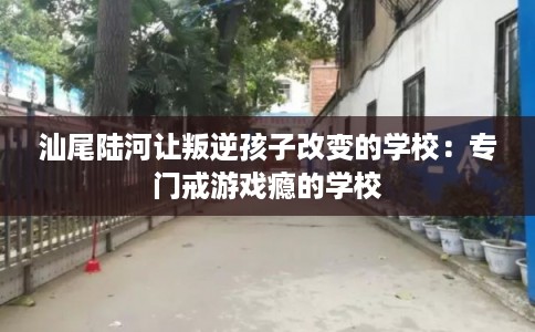 汕尾陆河让叛逆孩子改变的学校：专门戒游戏瘾的学校