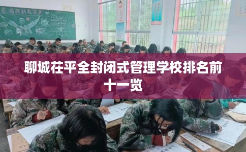 聊城茌平全封闭式管理学校排名前十一览