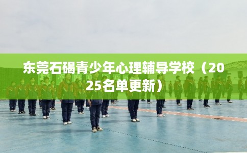 东莞石碣青少年心理辅导学校（2025名单更新）