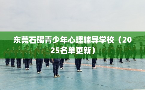 东莞石碣青少年心理辅导学校（2025名单更新）