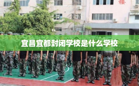 宜昌宜都封闭学校是什么学校