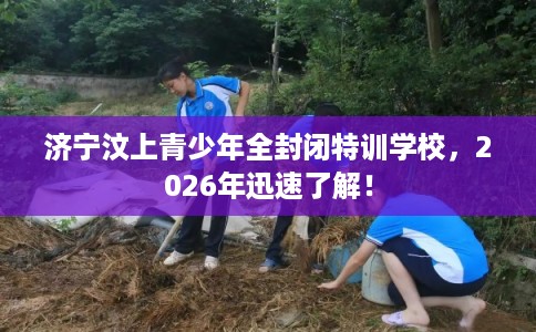 济宁汶上青少年全封闭特训学校，2026年迅速了解！