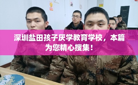 深圳盐田孩子厌学教育学校，本篇为您精心搜集！