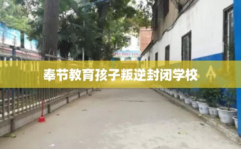 奉节教育孩子叛逆封闭学校