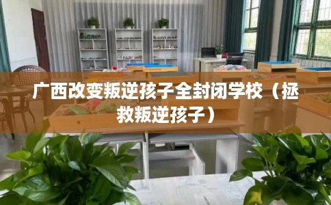 广西改变叛逆孩子全封闭学校（拯救叛逆孩子）