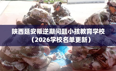 陕西延安叛逆期问题小孩教育学校（2026学校名单更新）