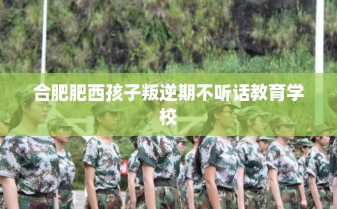合肥肥西孩子叛逆期不听话教育学校 合肥肥西孩子叛逆期不听话教育学校