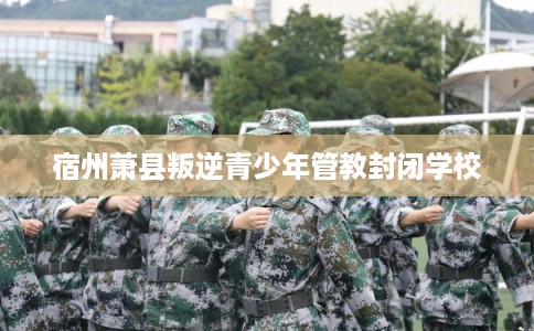 宿州萧县叛逆青少年管教封闭学校 宿州萧县叛逆青少年管教封闭学校