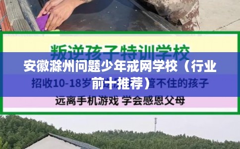 安徽滁州问题少年戒网学校（行业前十推荐）