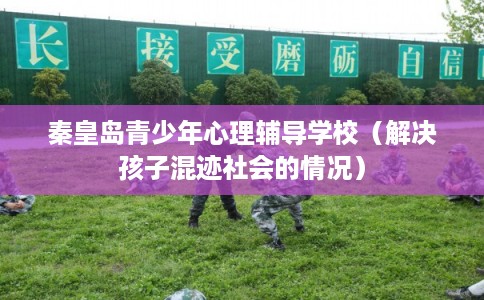 秦皇岛青少年心理辅导学校（解决孩子混迹社会的情况）