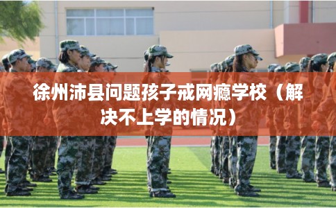 徐州沛县问题孩子戒网瘾学校（解决不上学的情况）