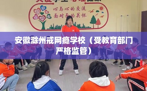 安徽滁州戒网瘾学校（受教育部门严格监管）