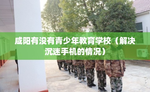 咸阳有没有青少年教育学校（解决沉迷手机的情况）