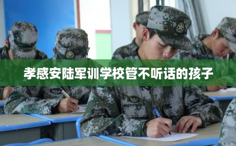 孝感安陆军训学校管不听话的孩子