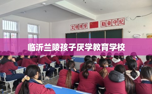 临沂兰陵孩子厌学教育学校