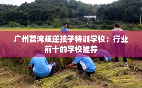 广州荔湾叛逆孩子特训学校：行业前十的学校推荐