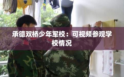 承德双桥少年军校：可视频参观学校情况