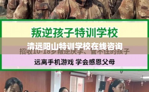 清远阳山特训学校在线咨询