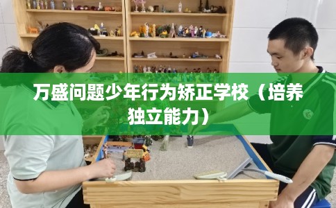 万盛问题少年行为矫正学校（培养独立能力）