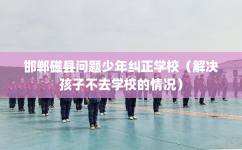 邯郸磁县问题少年纠正学校（解决孩子不去学校的情况）